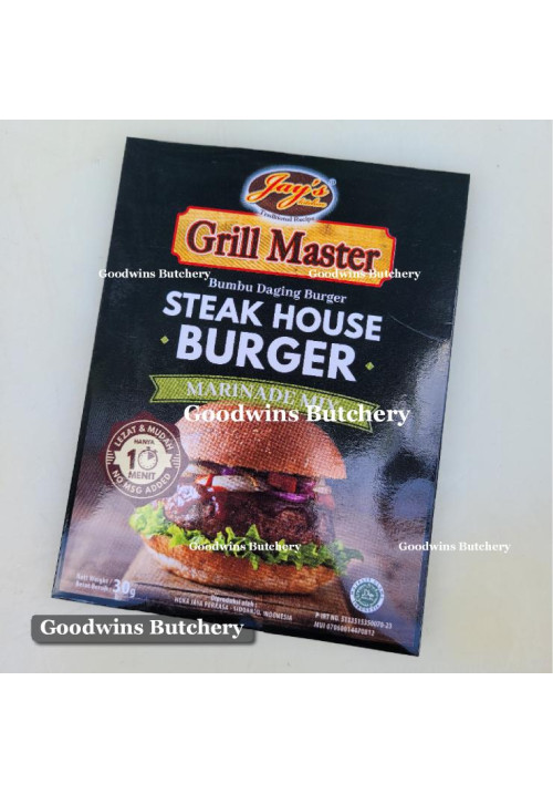 Bumbu seasoning Jay's grill master marinade mix BURGER STEAK HOUSE Jays 30g